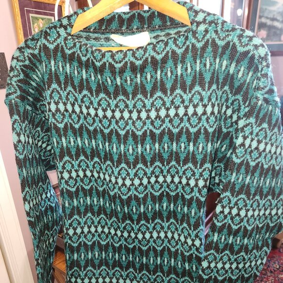 Vintage Unisex Scandinavian Wool Sweater – Hans Heitsch Design – Made in Sweden - Picture 1 of 4